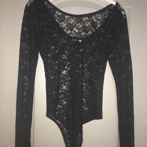 Forever 21 Other - Black lace bodysuit Forever 21 Other - Black lace bodysuit